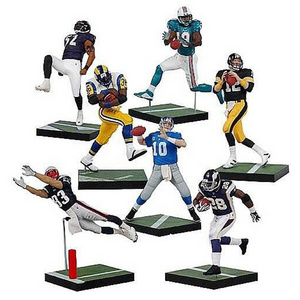 Custom resin sports figurine American football action figure