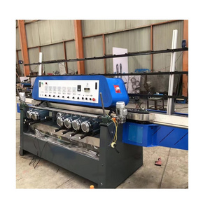 Factory Price 7 Heads Straight Line Glass Beveling Machine for Decorative Mirror Glass Polisher