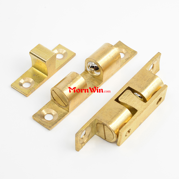 Factory Brass Solid Sliding Antique Heavy Duty ball catch latch