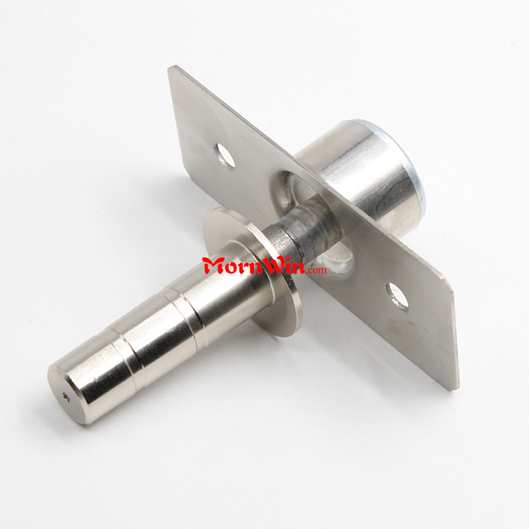 Concealed Round Door Stopper Stainless Steel Floor Mount Magnetic Door Stop Catch