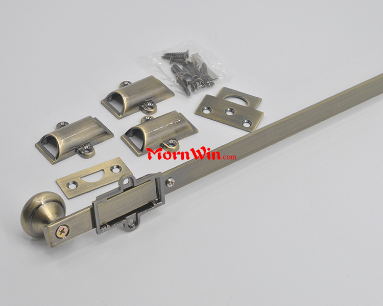 Popular best selling  solid brass Flush Door Bolt Gate Lock flush door bolt lock for door