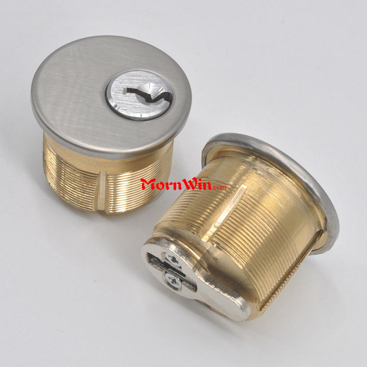 Solid Brass Mortise round cylinder lock