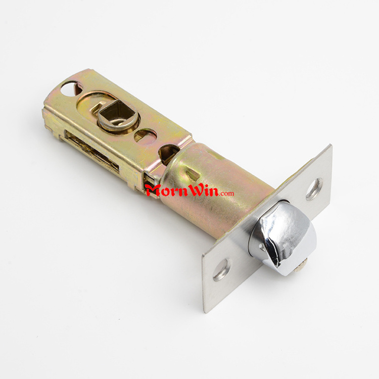 45 Degree door security latch for bed bathroom lock