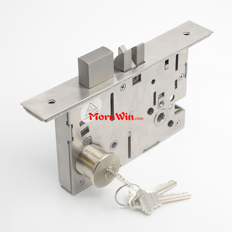 American ANSI BHMA A156.13 Grade 1 Highest Security UL listed Office function F04 Fire rated mortise lock body