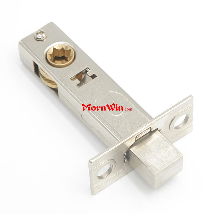 Brass Door Tubular Latch Bathroom Toilet Deadbolt Door Lock for Thumb turn indicator