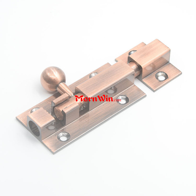 Wholesale Zinc Alloy Aluminium Antique Door Slide Latch Lock Heavy Duty Solid Cast Barrel Bolt