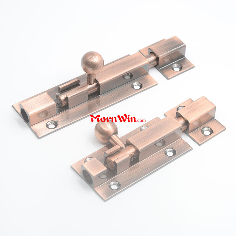 Wholesale Zinc Alloy Aluminium Antique Door Slide Latch Lock Heavy Duty Solid Cast Barrel Bolt