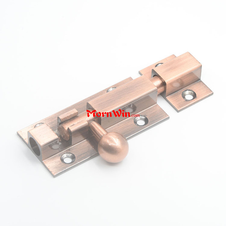 Wholesale Zinc Alloy Aluminium Antique Door Slide Latch Lock Heavy Duty Solid Cast Barrel Bolt