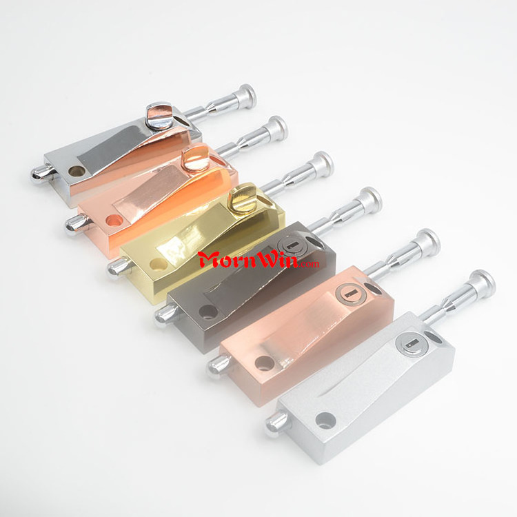 Factory direct sales high quality with key spring latch lock heavy duty latch