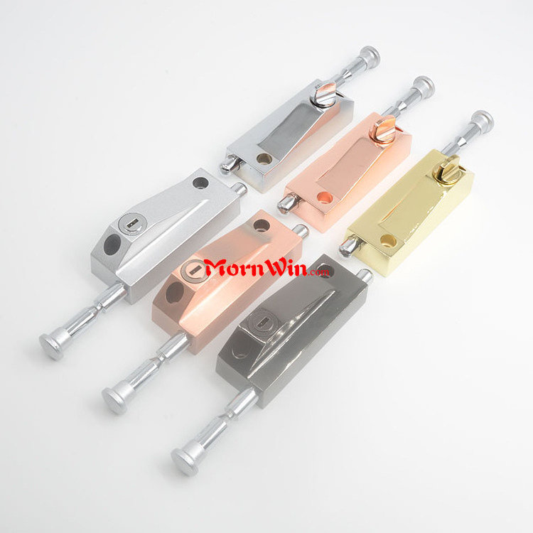 Factory direct sales high quality with key spring latch lock heavy duty latch