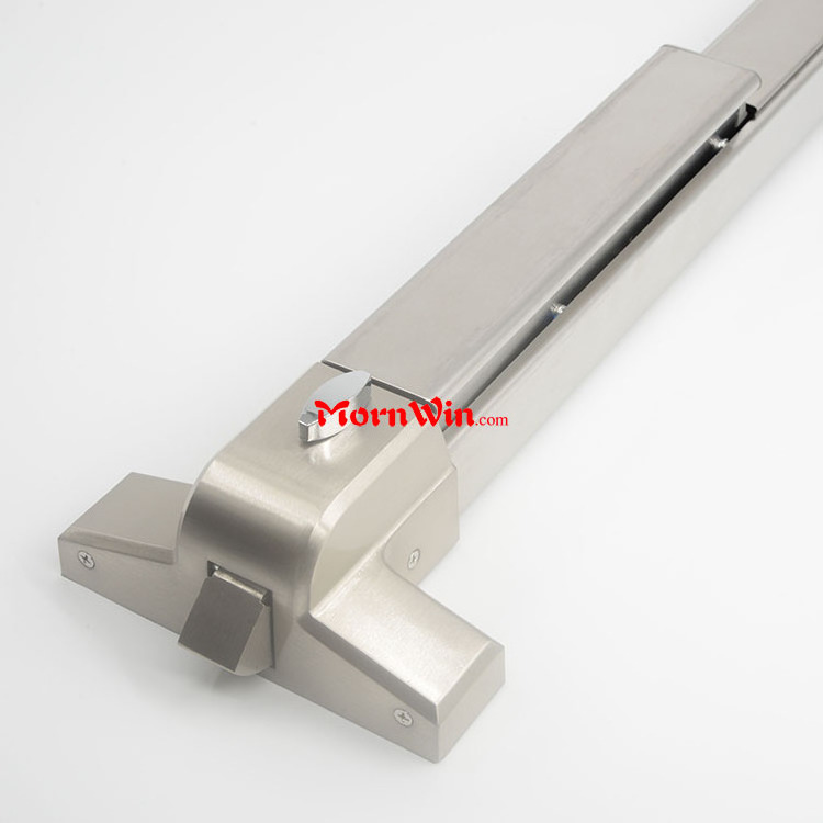 Door Push Bar Panic Exit Device with Exterior Lever