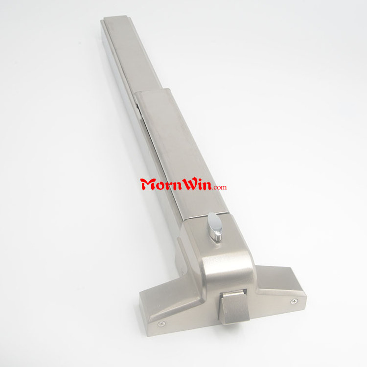 Door Push Bar Panic Exit Device with Exterior Lever