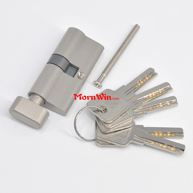 60 65 70 75 100mm SN door lock cylinder with master cylinder and master key