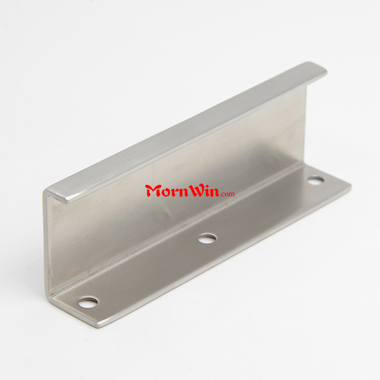 Modern Simple cabinet invisible door handle stainless steel concealed furniture handle and knobs