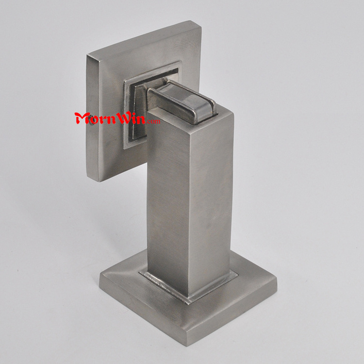 China Supplier Simple Install Gate Stops Wall Mounted Doorstops Stainless Steel Door Stopper