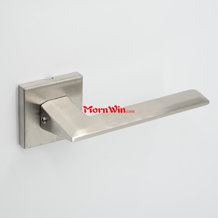 Satin Stainless Steel 304 Solid Casting Lever Door Handle