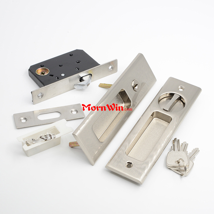 Zinc Alloy Sliding hook door Lock for Wooden Doors