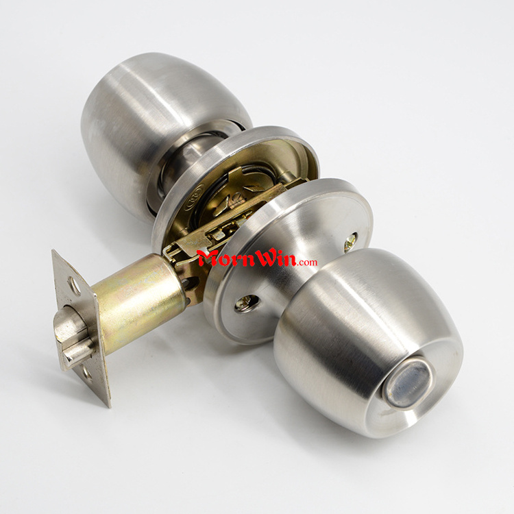 stainless steel 201 304 Cylindrical knob set round knob door lock