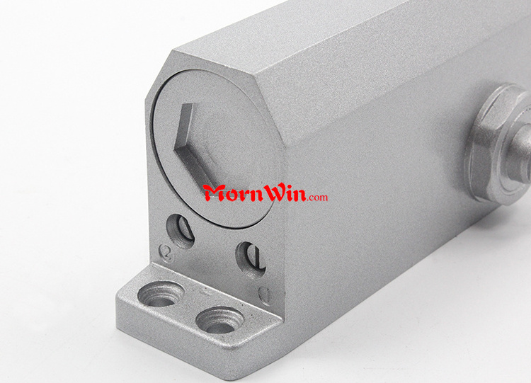 Modern design Heavy duty Aluminum silent install door close door closer adjustment