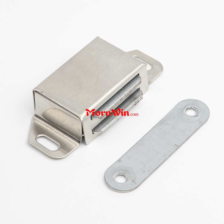 Stainless Steel Magnetic Door Catch Cabinet Magnetic Drawer Latch Hardware Cupboard Magnet