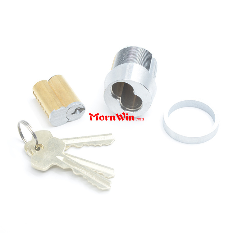 Mortise Brass Lock Cylinder SFIC core master key system