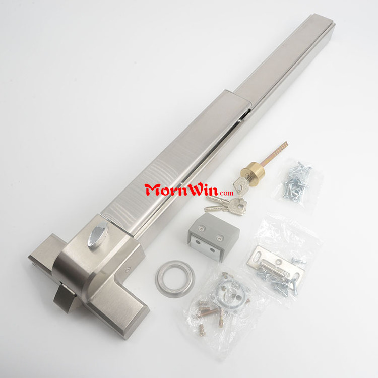 Escape door fire door stainless steel push bar panic exit device Exit door push bar panic lock Emergency anti panic bar