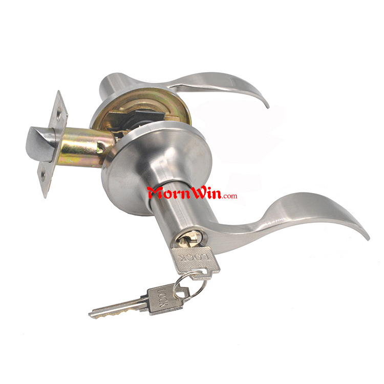 manufacturer interior tubular set lever door lock with key