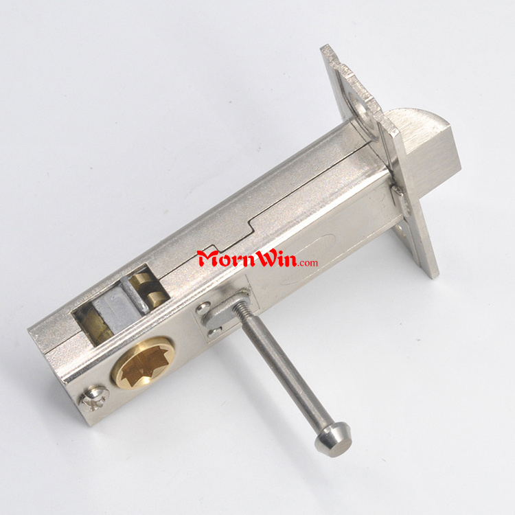 60mm 70mm Tubular Concealed Interior Bathroom Door Lock Latch