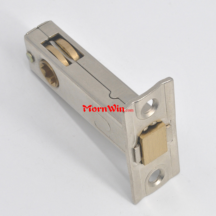 Single 60mm 70mm Backset Bathroom Tubular Deadbolt Mortise Square Latch Lock Without Spring