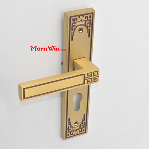 New design Champion Sales decorative brass gold polish door handle