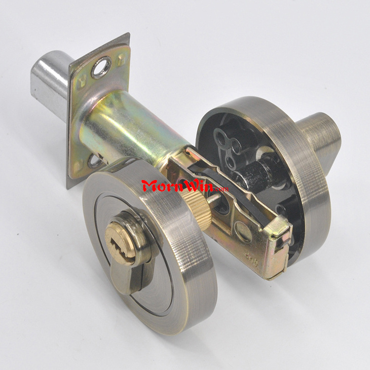 Top quality zinc alloy self locking deadbolt with lock,Deadbolt Lock Top Safe Deadbolt Factory Door Lock Hardware Supplier