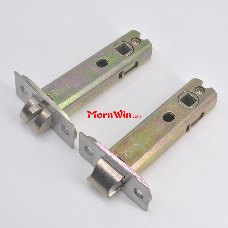 China supplier supply zinc alloy 70MM  tubular Mortise lock latch Bolt Through Tubular Dead Latch