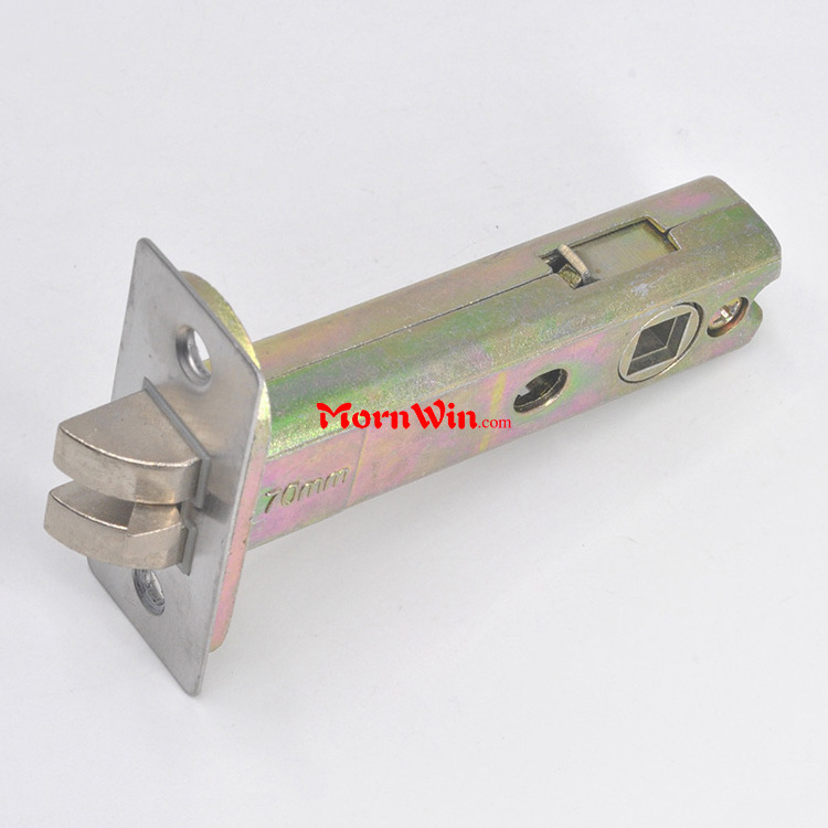 China supplier supply zinc alloy 70MM  tubular Mortise lock latch Bolt Through Tubular Dead Latch