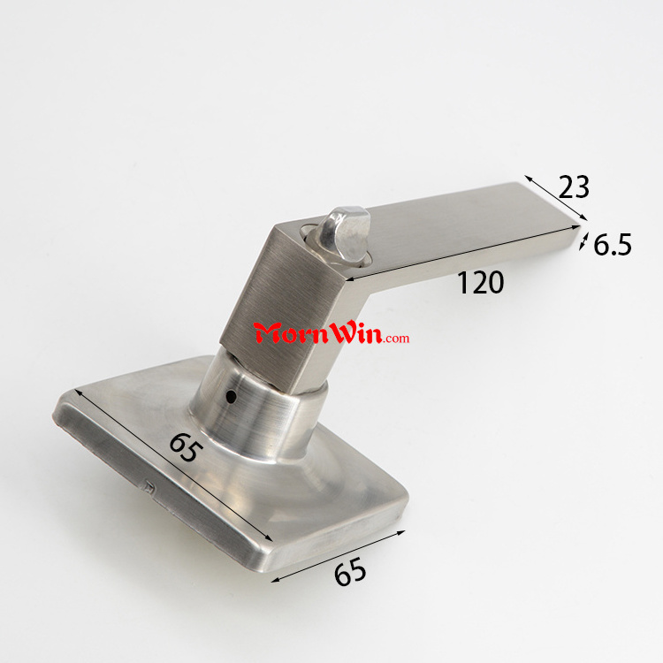 Tubular Leverset square lever door lock American standard Ansi grade 3 Wooden door handle lock