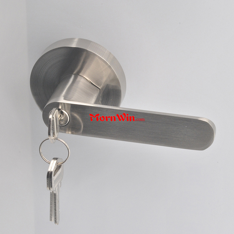 Smart design room door cylindrical zinc lever handle door locks