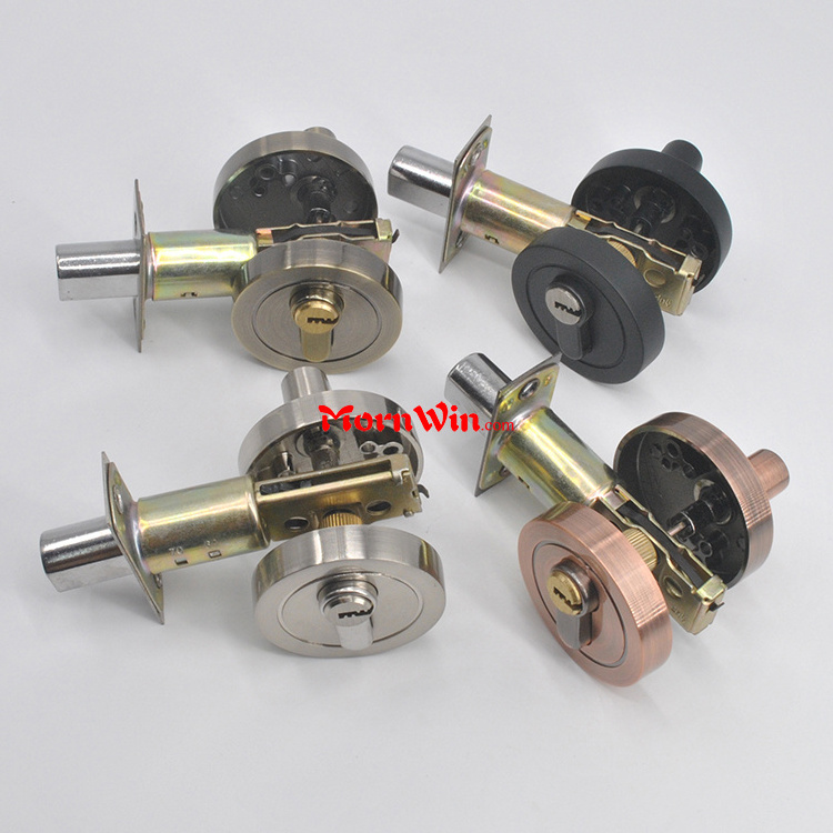 Best Polished Brass Double Cylinder Interlocking Door Deadbolt lock