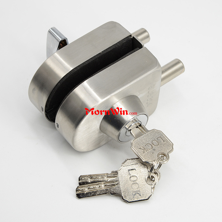 Customized stainless steel sliding glass door lock