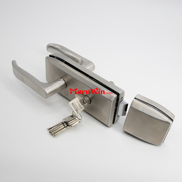 Stainless Steel Sliding Glass Door Key Lock