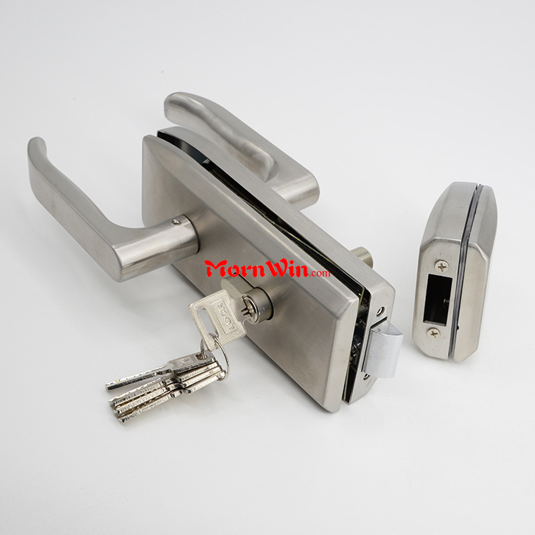 Stainless Steel Sliding Glass Door Key Lock