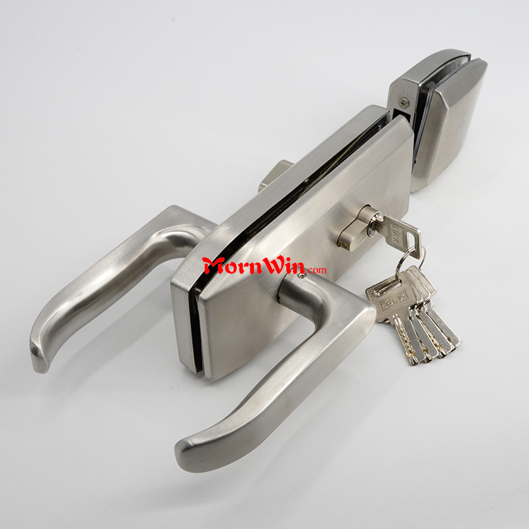 Stainless Steel Sliding Glass Door Key Lock