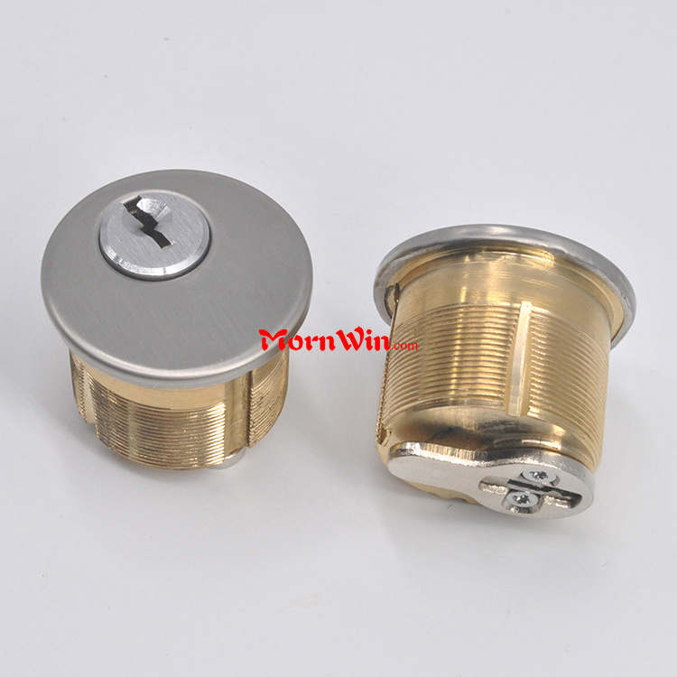 Solid Brass Mortise round cylinder lock