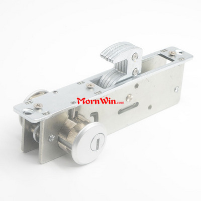 High security iron cylinder latch gate door mortise lock body hook type tongue lock