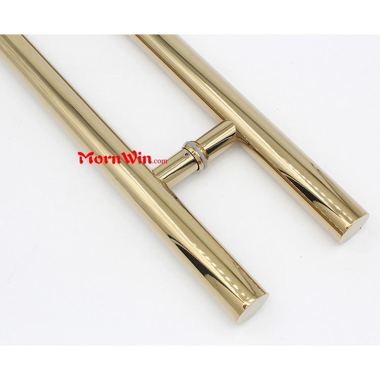 Glass Door Tube Pull Special Bathroom Stainless Steel Shower Handle