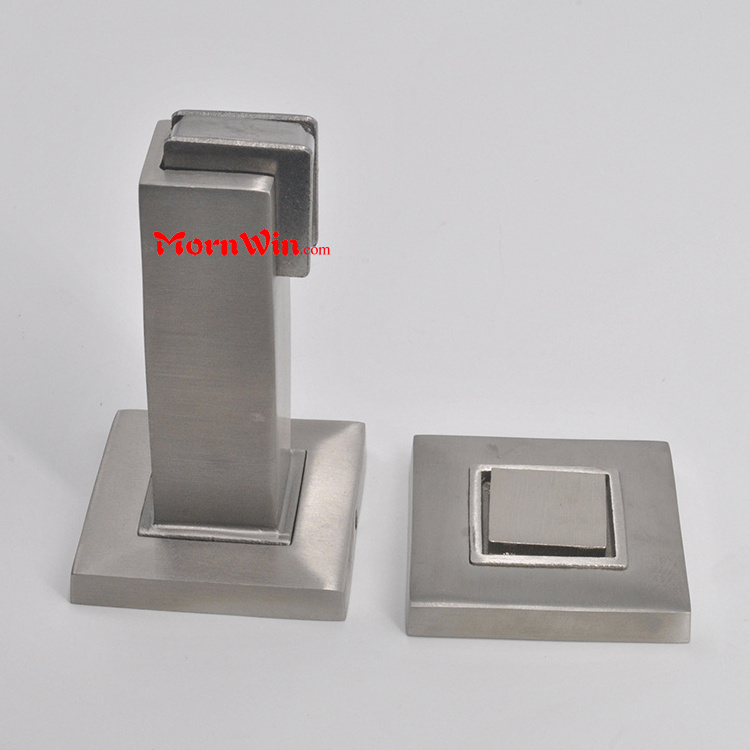 China Supplier Simple Install Gate Stops Wall Mounted Doorstops Stainless Steel Door Stopper