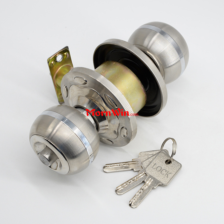 American quality travex heavy duty bronce cerradura tubular Brass Zamak Stainless Steel Cylindrical Leverset Knob Handle Lock