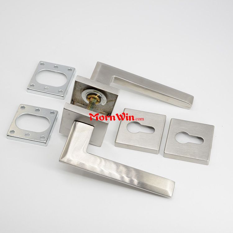 Satin Stainless Steel 304 Solid Casting Lever Door Handle