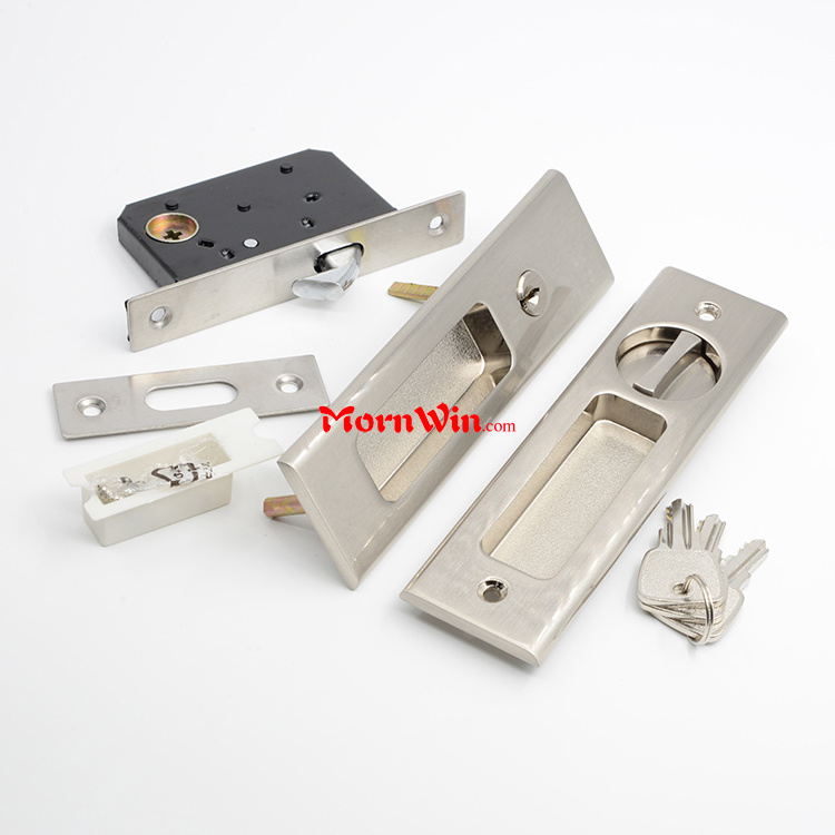 Zinc Alloy Sliding hook door Lock for Wooden Doors