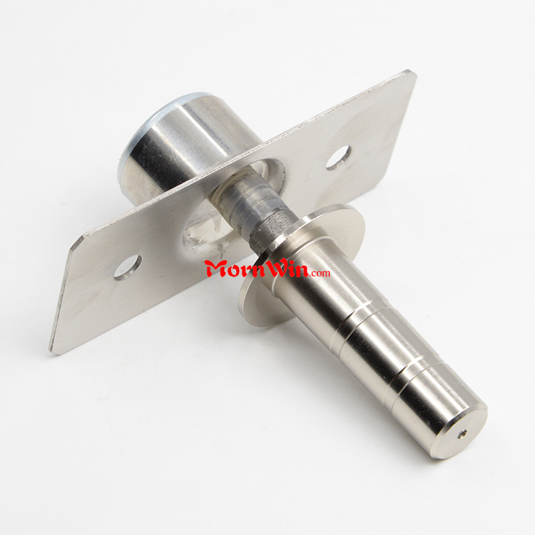 Concealed Round Door Stopper Stainless Steel Floor Mount Magnetic Door Stop Catch