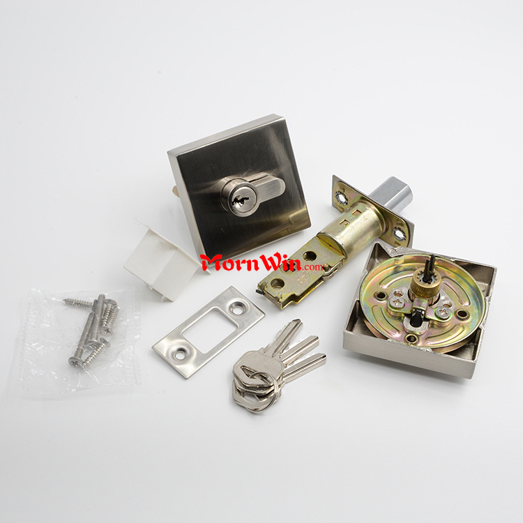 Australia Style High Quality Deadbolt Lockset Grade 3 Square Deadbolts