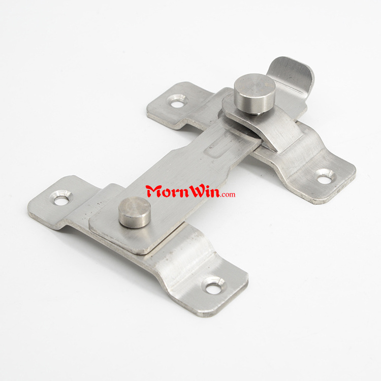 industrial garage sliding door bolt hardware safety guard home apartment lock latch for door